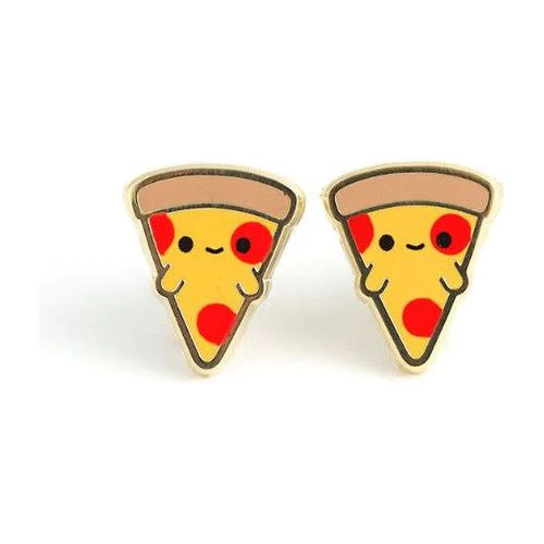 Luxcups Pizza Face Earrings - Image 3