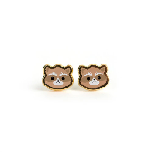 Luxcups Racoon Earrings - Image 3