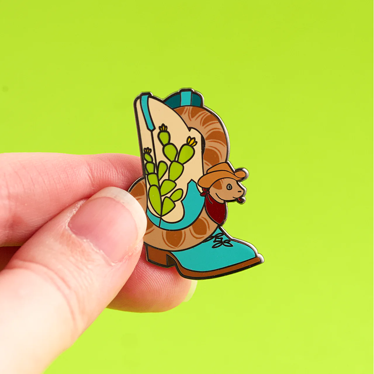 Luxcups Snake In My Boot Pin - Image 3