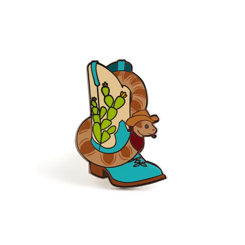 Luxcups Snake In My Boot Pin - Image 4
