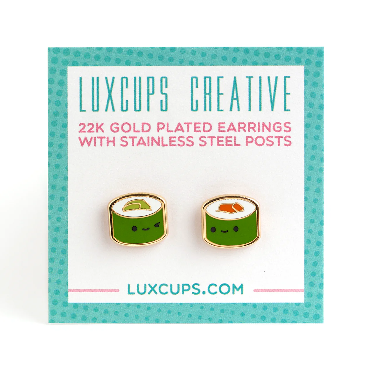 Luxcups Sushi Earrings - Image 2