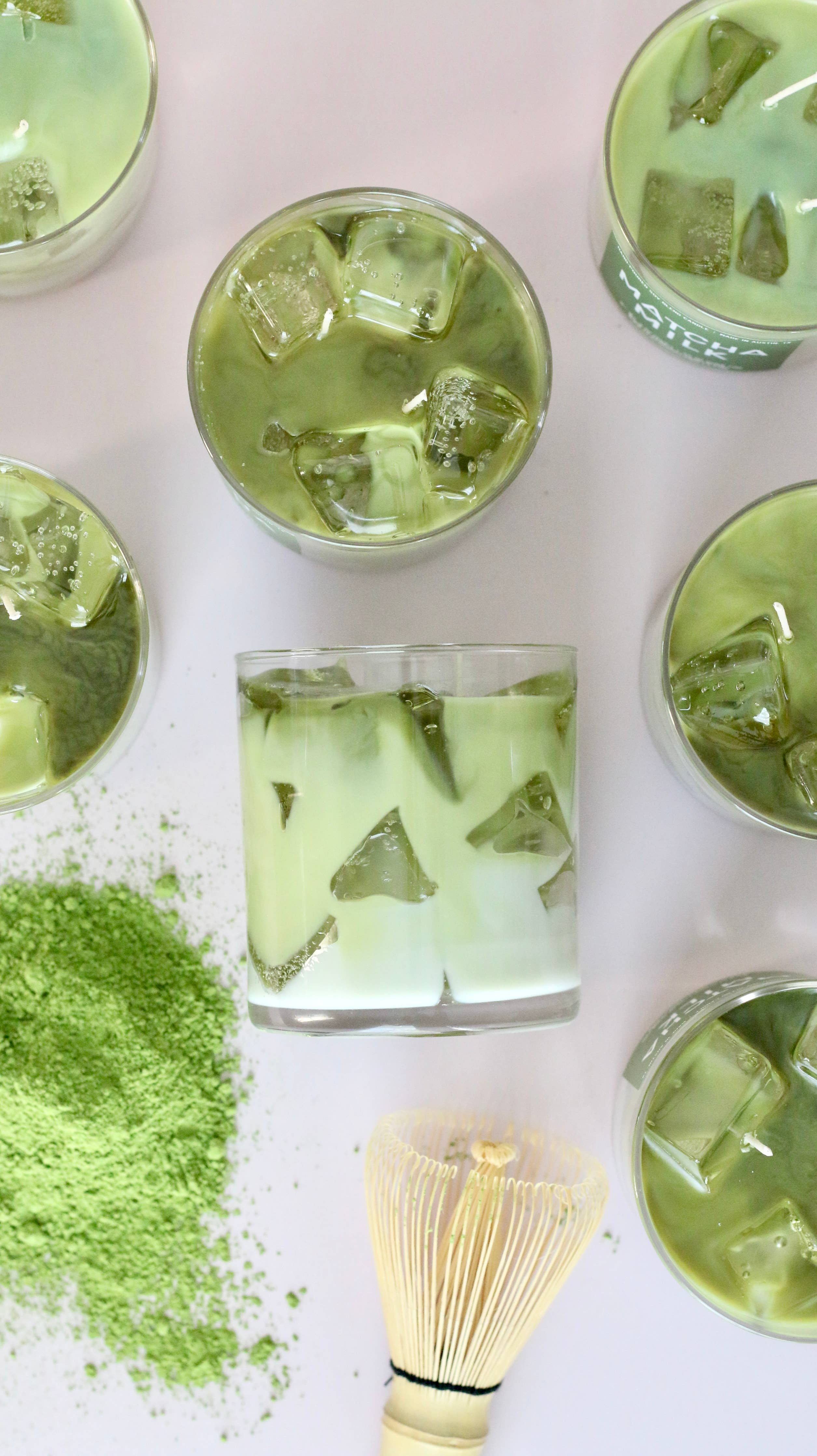 Clayhouse Candles Matcha Milk Container Candle - Image 5