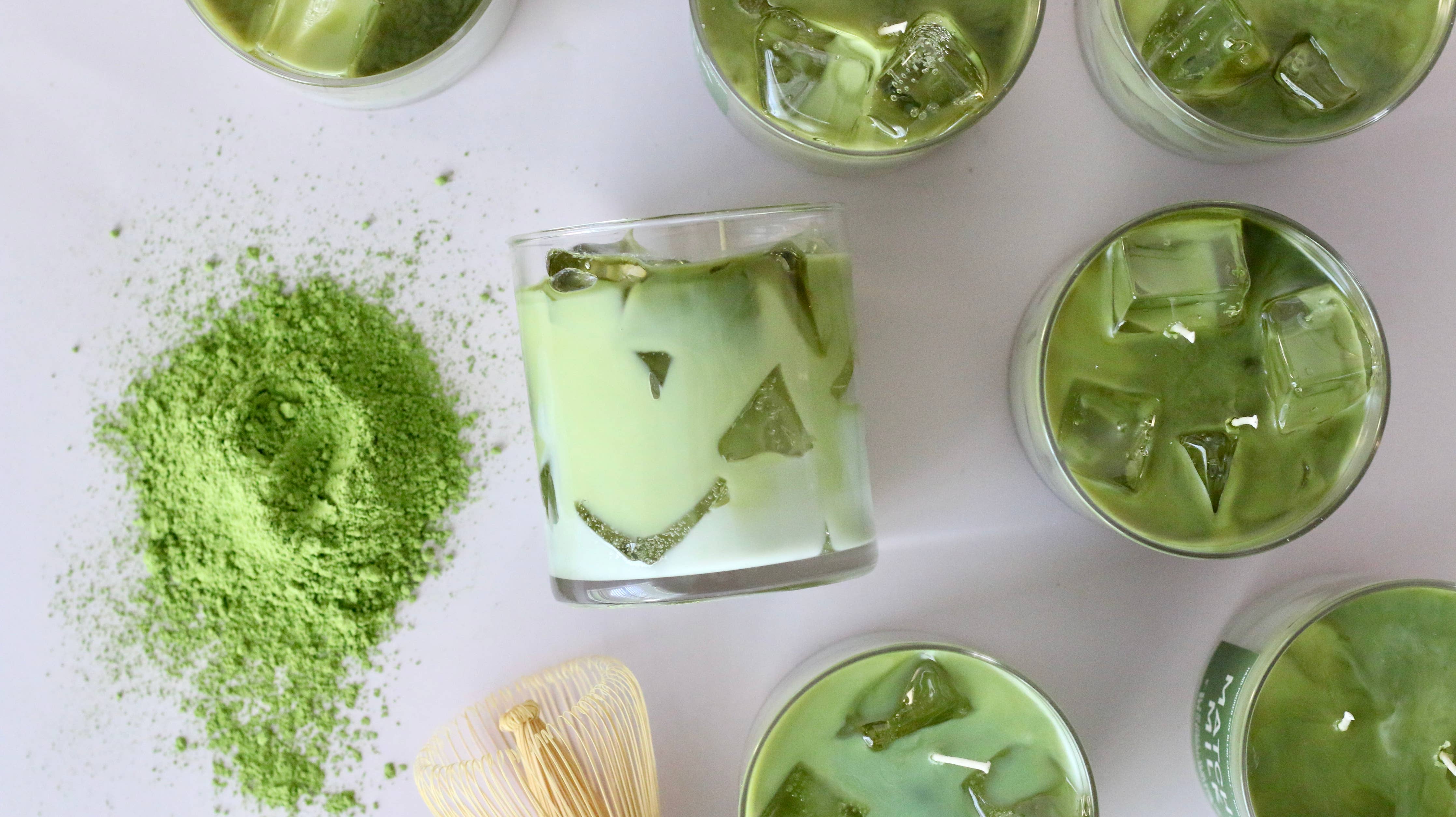 Clayhouse Candles Matcha Milk Container Candle - Image 6