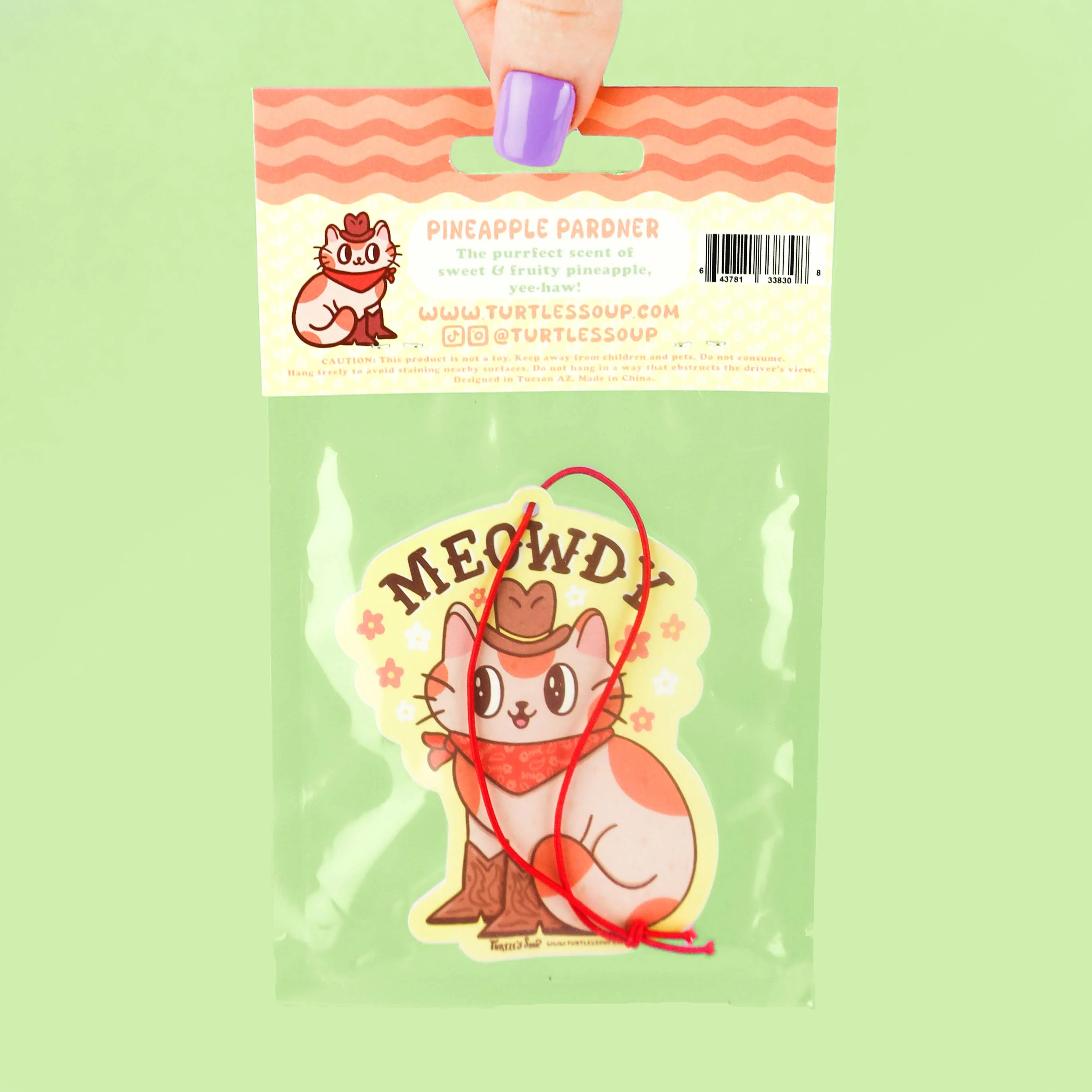 Meowdy Car Vehicle Scented Air Freshener - Image 2
