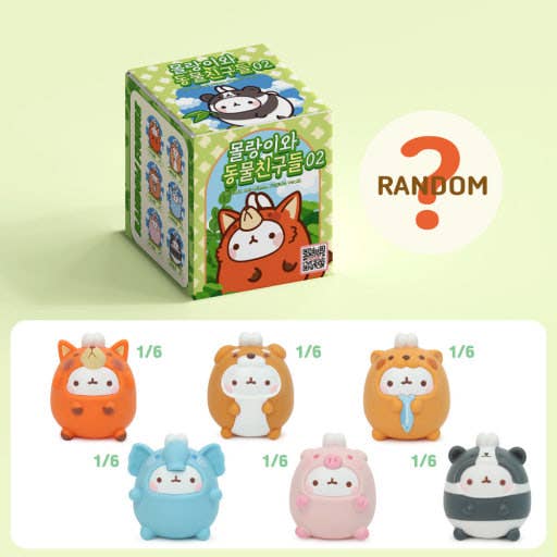 Molang & Animal Friends Random Figure Ver.2 - Image 12