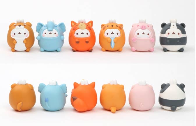 Molang & Animal Friends Random Figure Ver.2 - Image 2