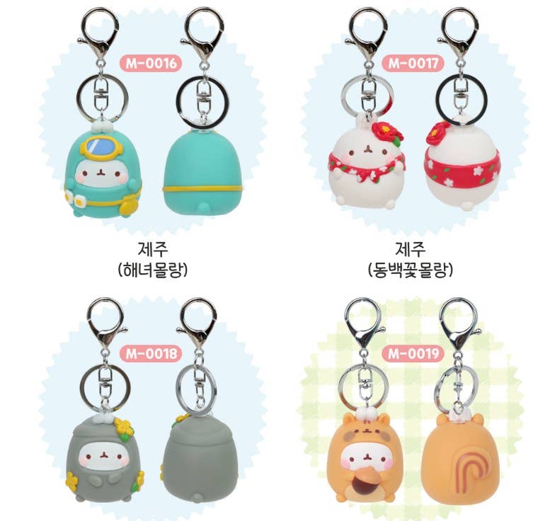 Molang Figure Keyring Bag Charms (Chosen at Random) - Image 10