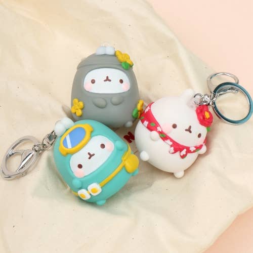 Molang Figure Keyring Bag Charms (Chosen at Random) - Image 4