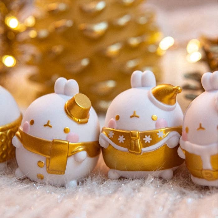 Molang Gold Holiday Lullaby Blind Box Special Edition - Image 2