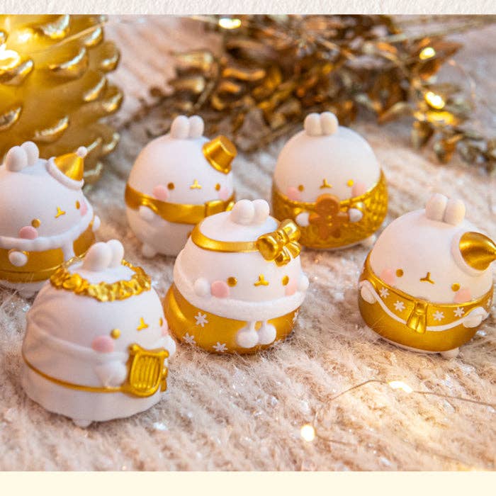 Molang Gold Holiday Lullaby Blind Box Special Edition - Image 7