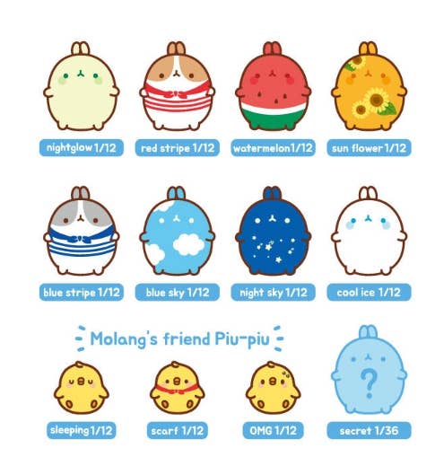 Molang Random Figure Doll Vol.1 – Blind Box - Image 4