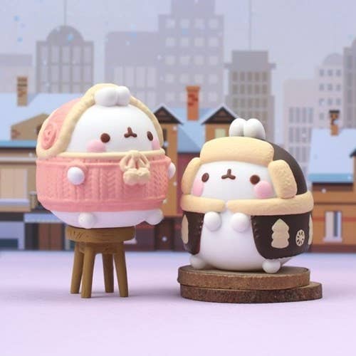 Molang Winter Special Blind Box Random Figure CollectibleToy - Image 10