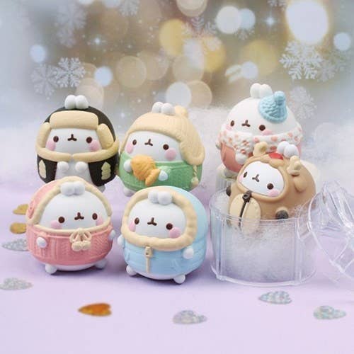 Molang Winter Special Blind Box Random Figure CollectibleToy - Image 4