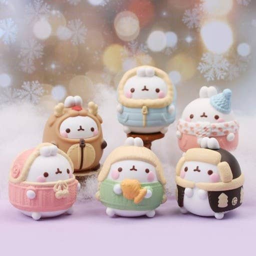 Molang Winter Special Blind Box Random Figure CollectibleToy - Image 6