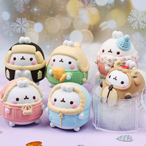 Molang Winter Special Blind Box Random Figure CollectibleToy - Image 8