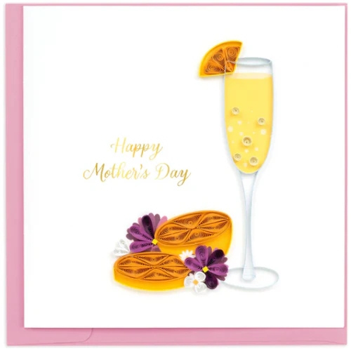 Quilling Card Mother's Day Mimosa  (SO752) - Image 2