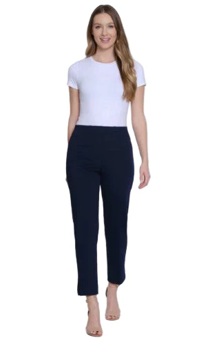 Multiples No Waist Faux Zip Ankle Pants (3 Colors) - Image 4
