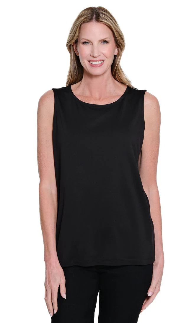 Multiples Petite High Neck Tank Top (5 Colors) - Image 4