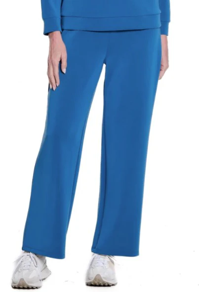 Multiples Petite Wide Band Pull On Wide Leg Ankle Pants (4 Colors) - Image 2