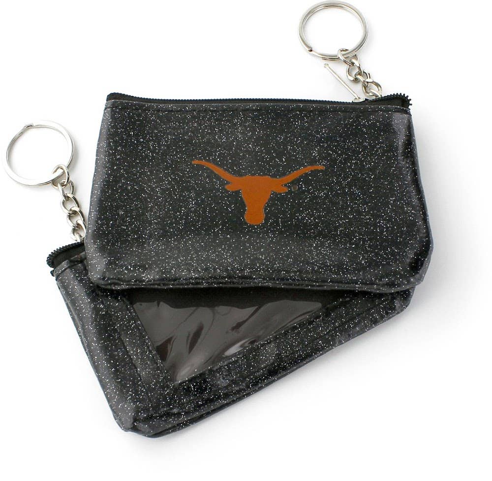 NCAA Texas Longhorns Sparkle Coin Purse - Image 2