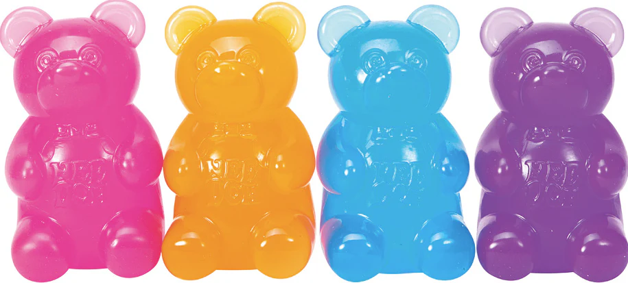 NeeDoh Gummy Bear Squish Toy (Color Chosen At Random) - Image 2
