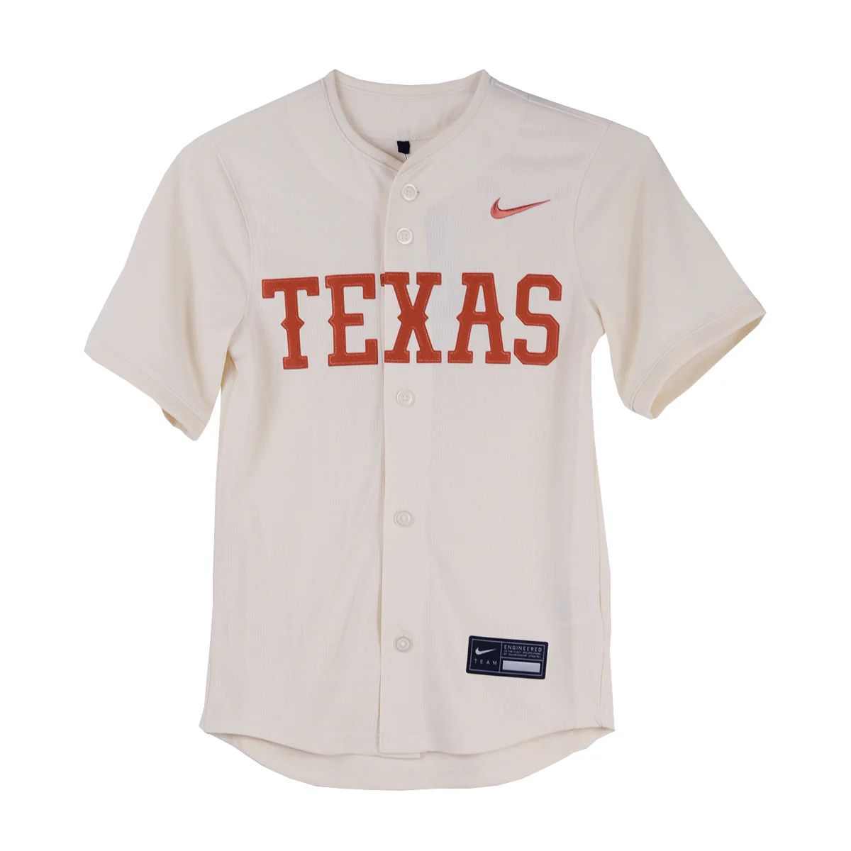 Nike Texas Longhorn Youth Limited Full Button Baseball Jersey (3 Colors) - Image 2