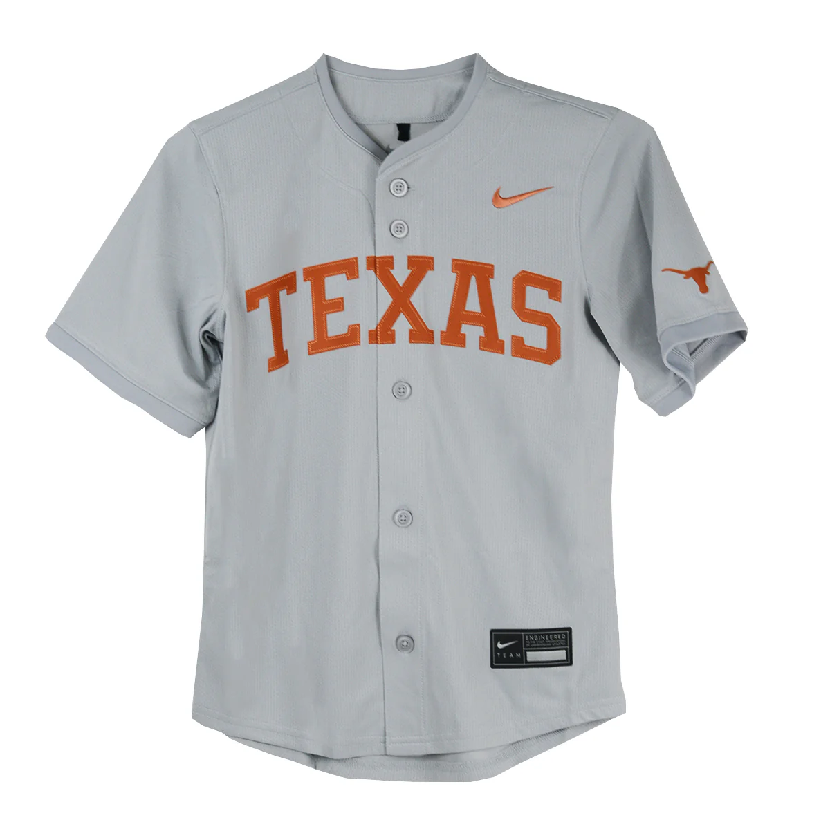Nike Texas Longhorn Youth Limited Full Button Baseball Jersey (3 Colors) - Image 4