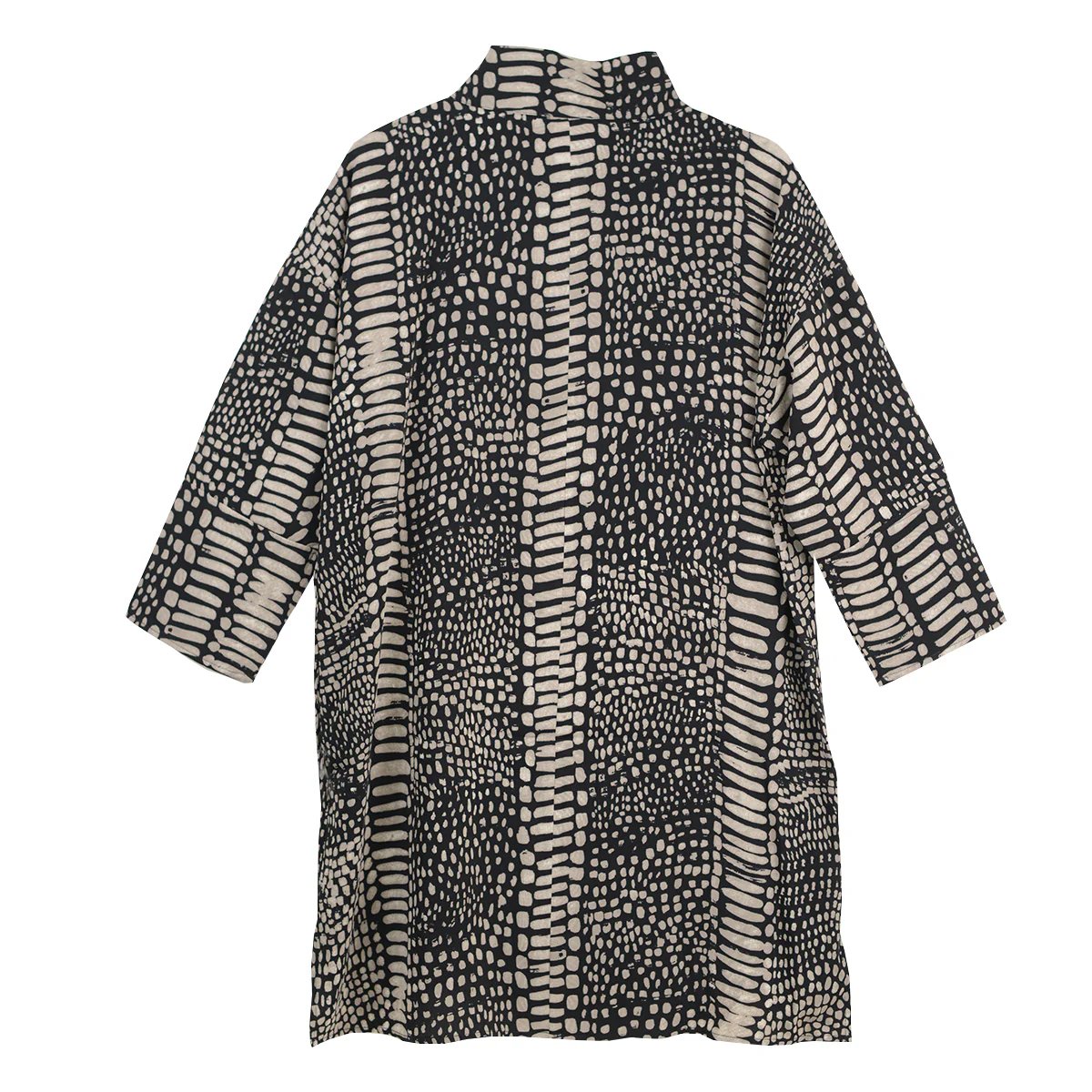 Olivia By Habitat Crepe Stones Artistic Tunic (193122)(Black) - Image 2