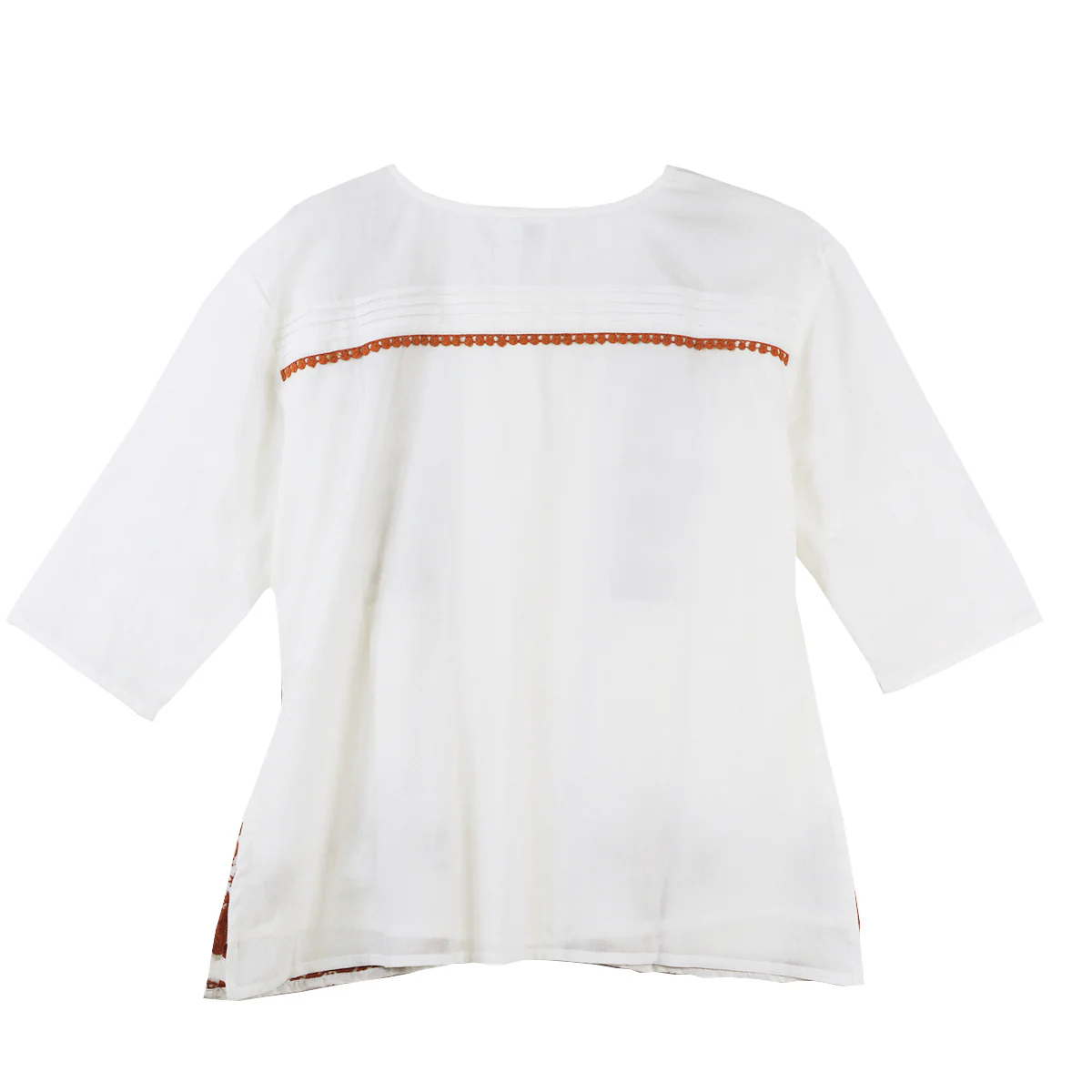 Parsley & Sage Ina  3/4 Sleeve Embroidered  Top (2 Colors) (25T11C) - Image 4