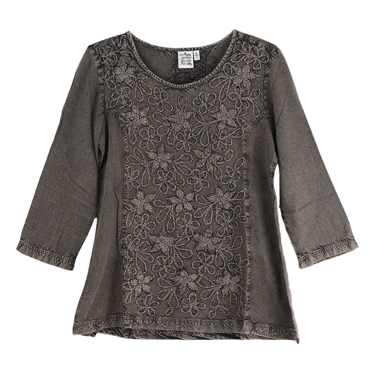 Parsley & Sage Keeley Top (Stone)(24F561C) - Image 2