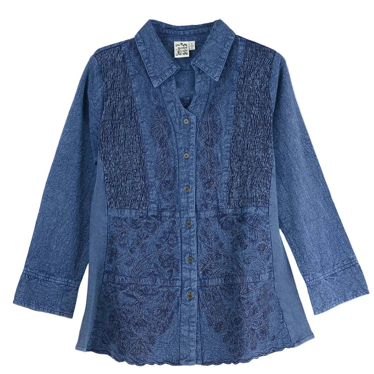 Parsley & Sage Tansy Shirt (Denim)(25F569G) - Image 2