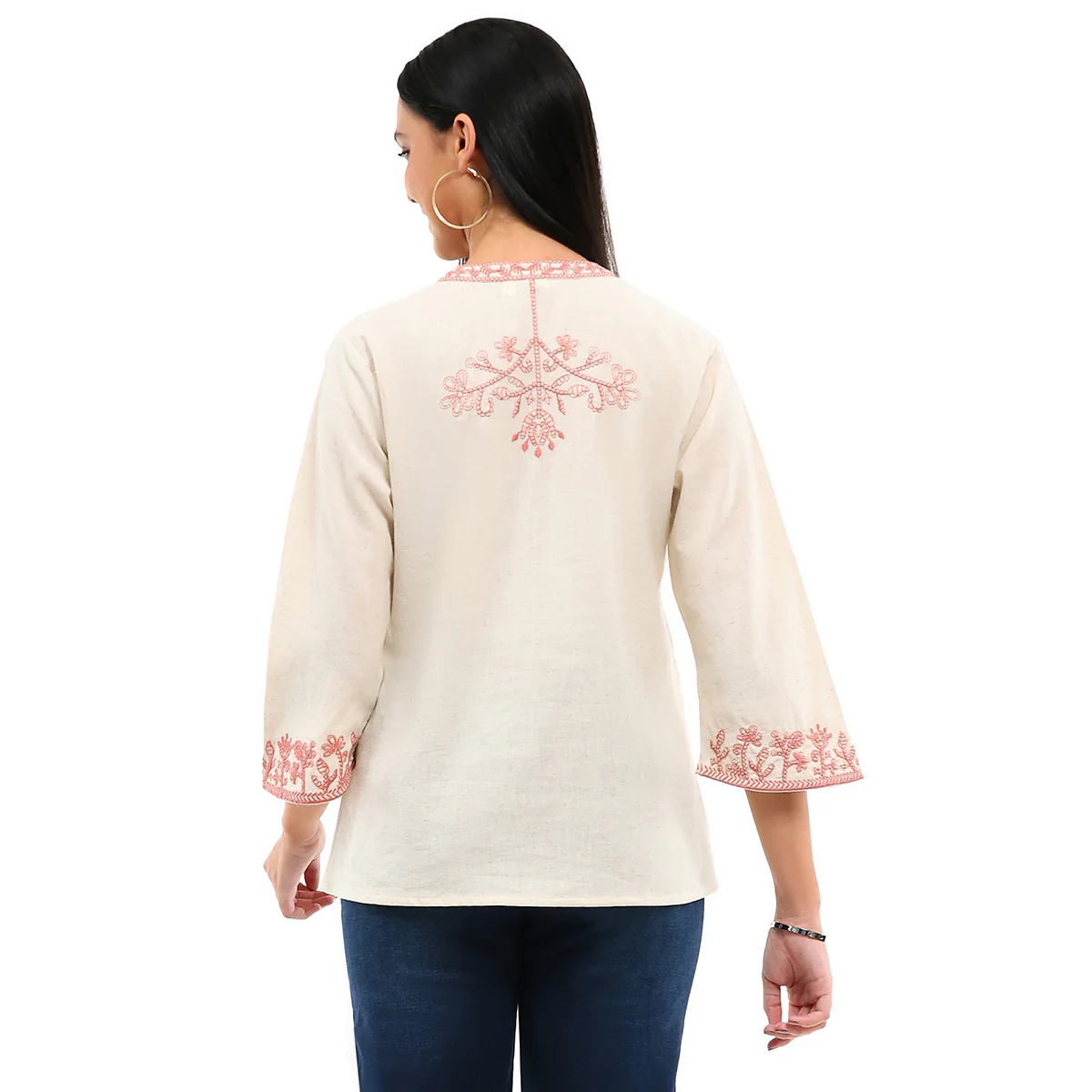 Parsley & Sage  Esme Top (Coral)(26T51C) - Image 2