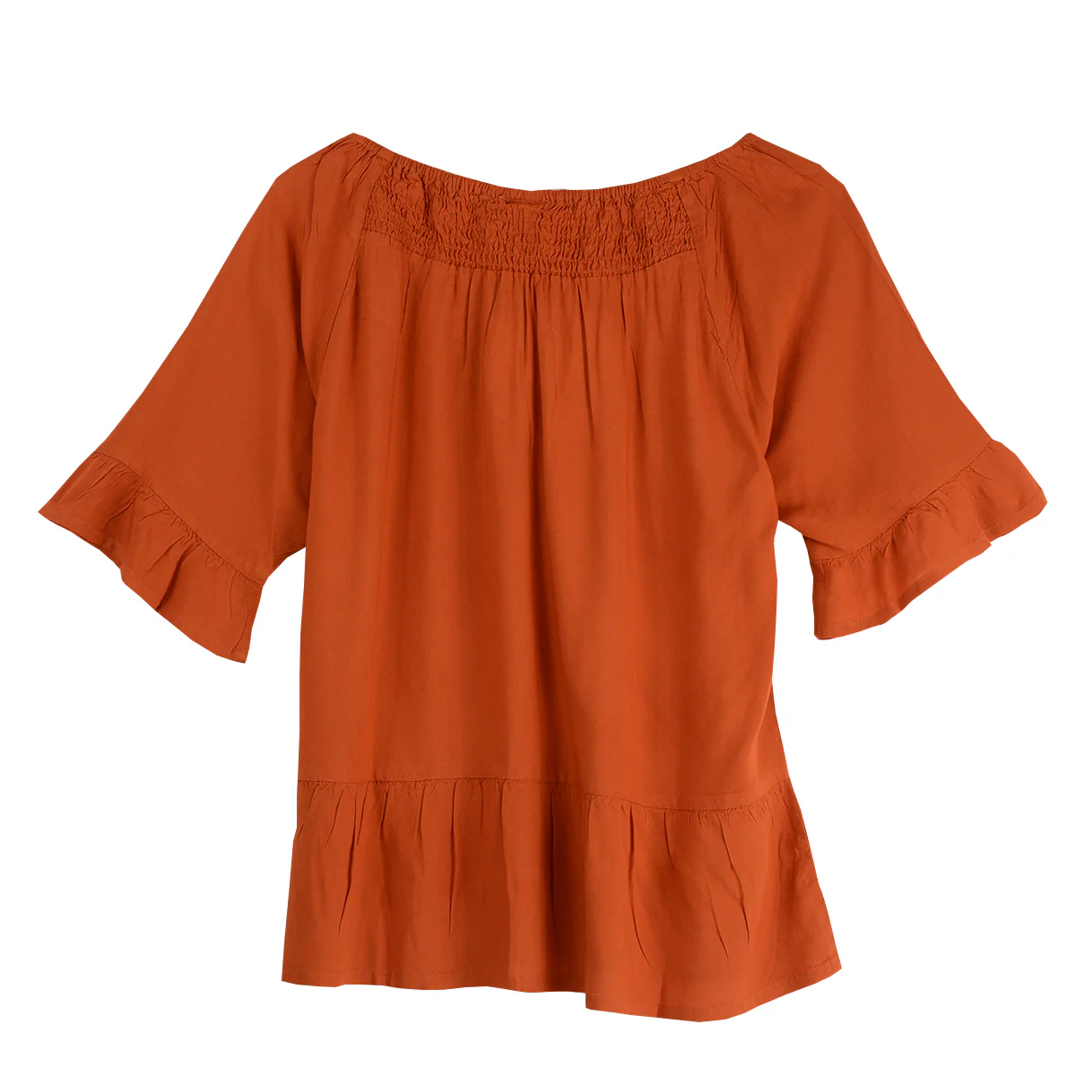 Parsley & Sage Lulu Peasant Solid Top (26T80B10) - Image 2