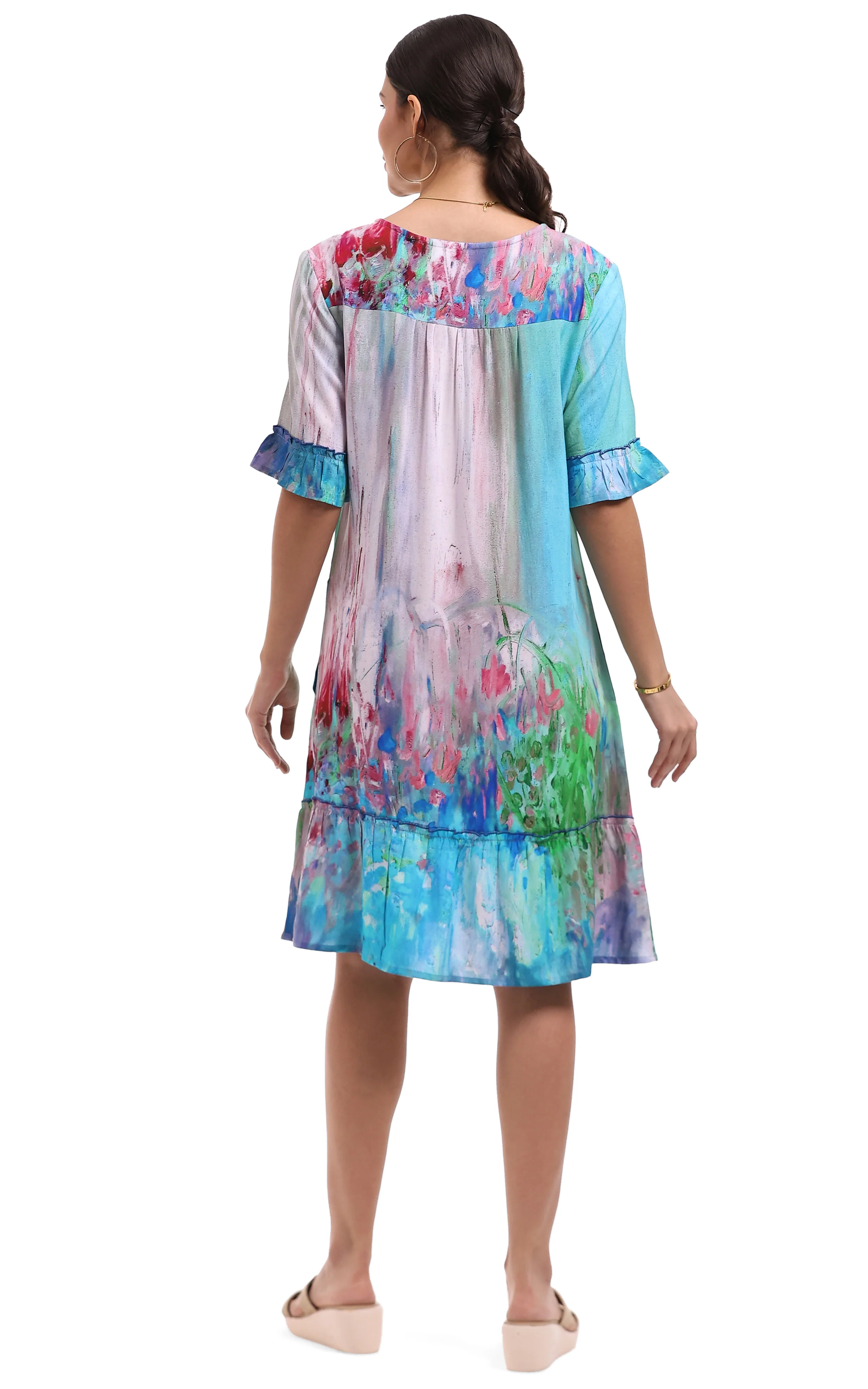 Parsley & Sage Kendall Print Dress (26T10D15) - Image 2