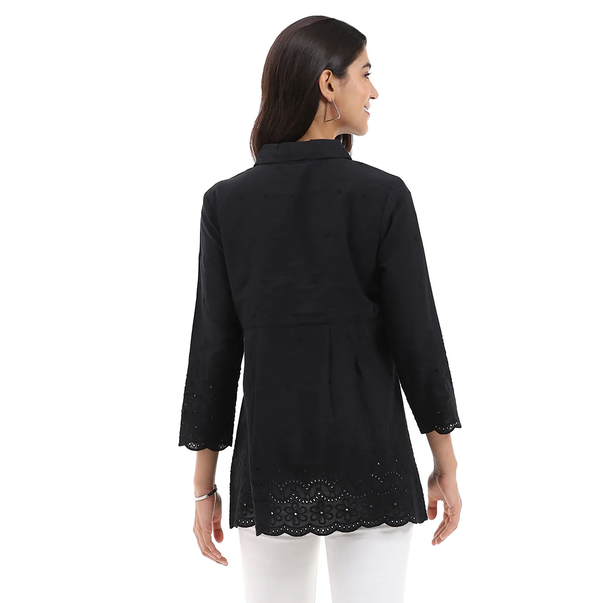 Parsley & Sage Nikki Novelty Button Shirt (2 Colors) (26S464G) - Image 2