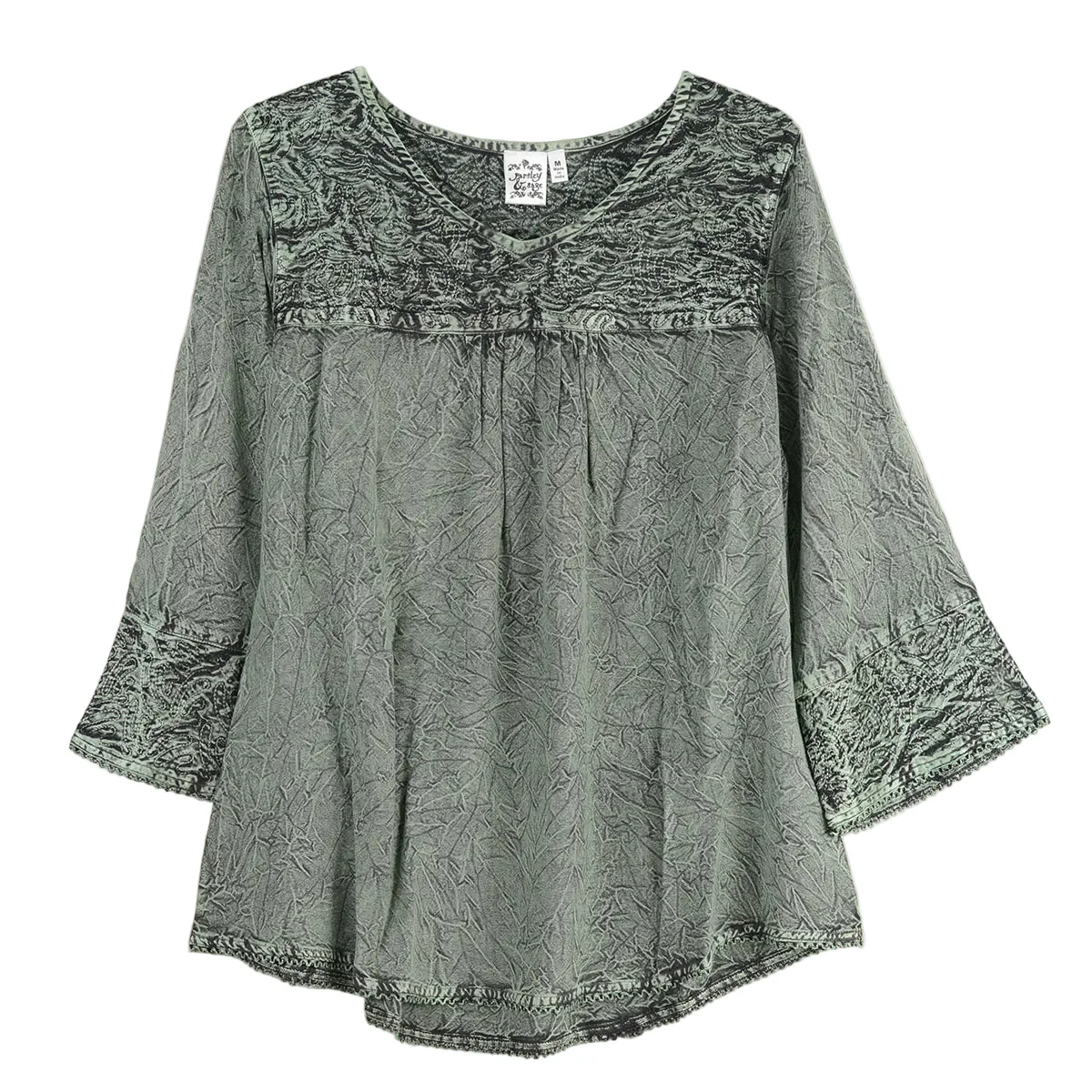 Parsley & Sage Sarita Top (24F580C) (Green) - Image 2