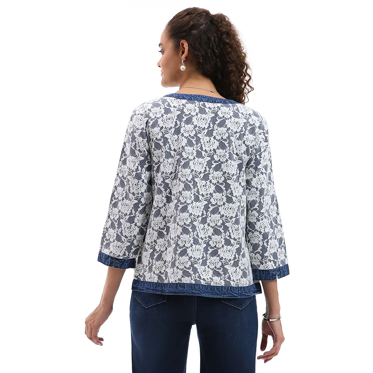 Parsley & Sage Lacey Open Front Jacket (26S460E24) - Image 2