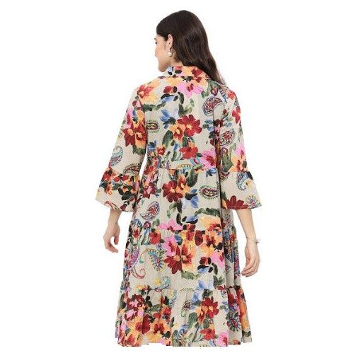 Parsley & Sage Waverly Embroidered Tiered Dress - Image 2