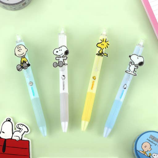 Peanuts Characters Clip Ballpoint Pen (Chosen at Random) - Image 4