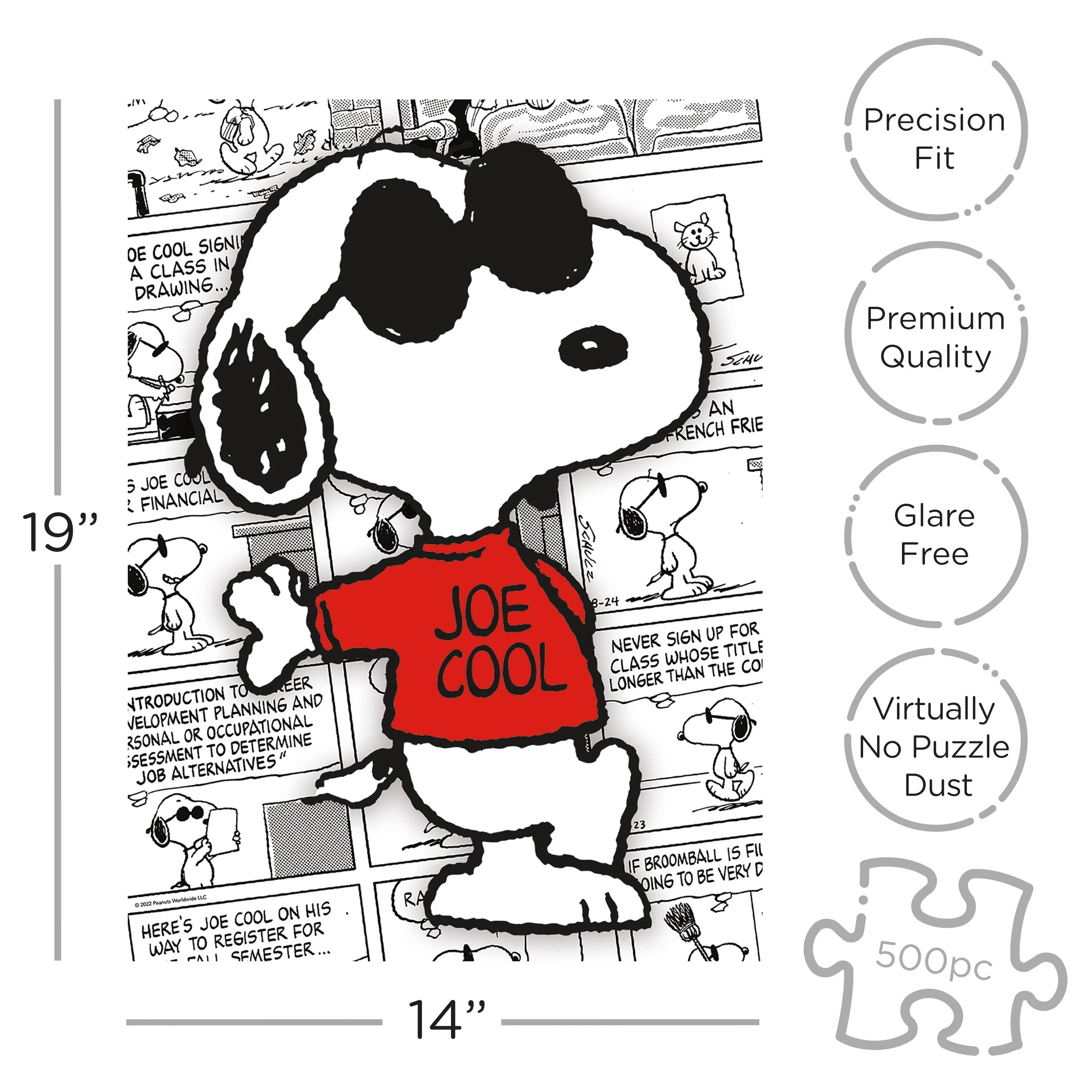 Peanuts Joe Cool 500 Piece Jigsaw Puzzle - Image 2