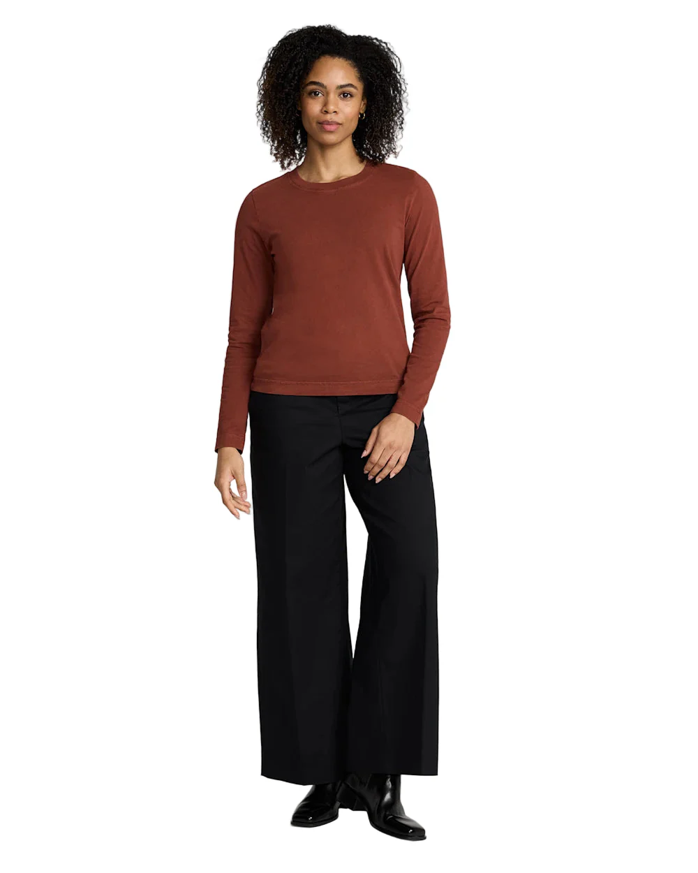 Pendleton Ladies' Deschutes Long Sleeve Solid Tee (4 Colors)(TB380) - Image 3