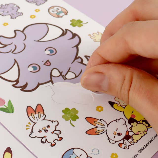 Pokémon PokéPeace Cutie 2 Piece Sticker Pack - Image 2