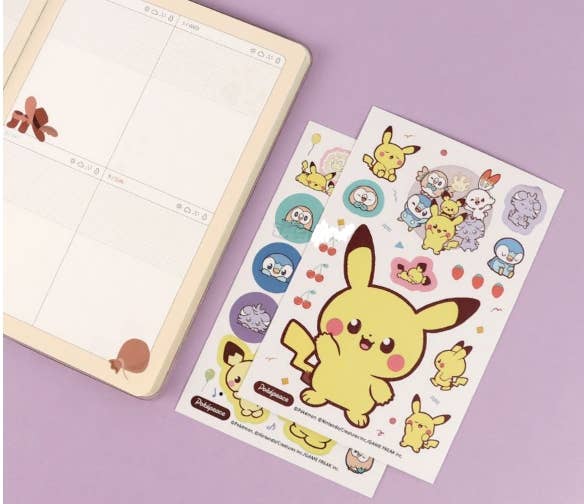 Pokémon PokéPeace Cutie 2 Piece Sticker Pack - Image 5