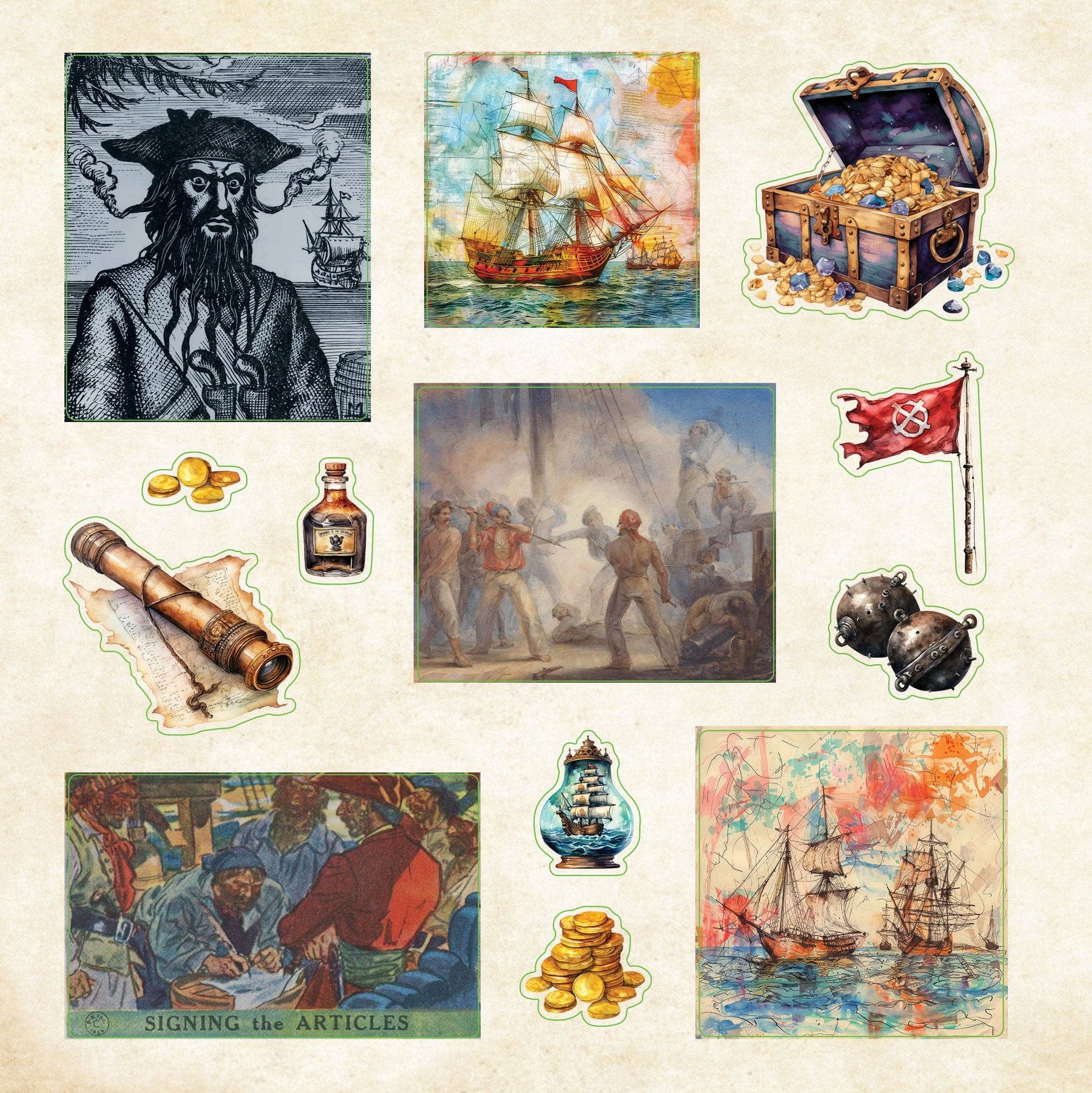 Poseidon's Kingdom Sticker Book - Image 2