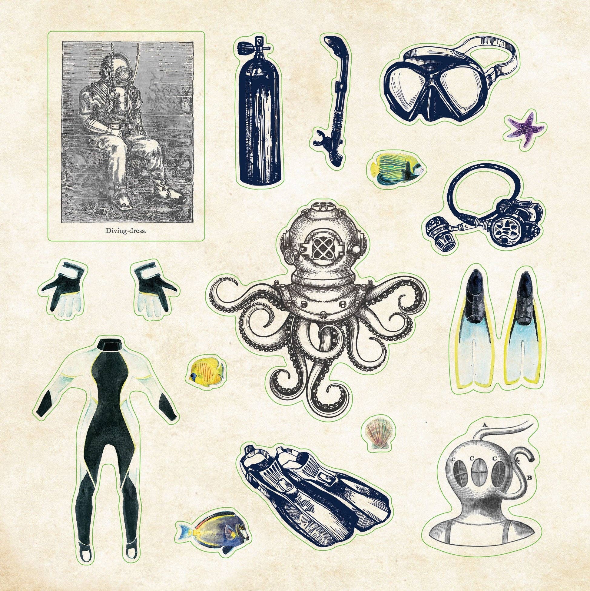 Poseidon's Kingdom Sticker Book - Image 3