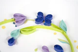 Quilling Card 25th Wedding Anniversary (LV270) - Image 2