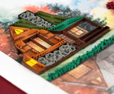Quilling Card Cozy Autumn Cabin (BL1406) - Image 2