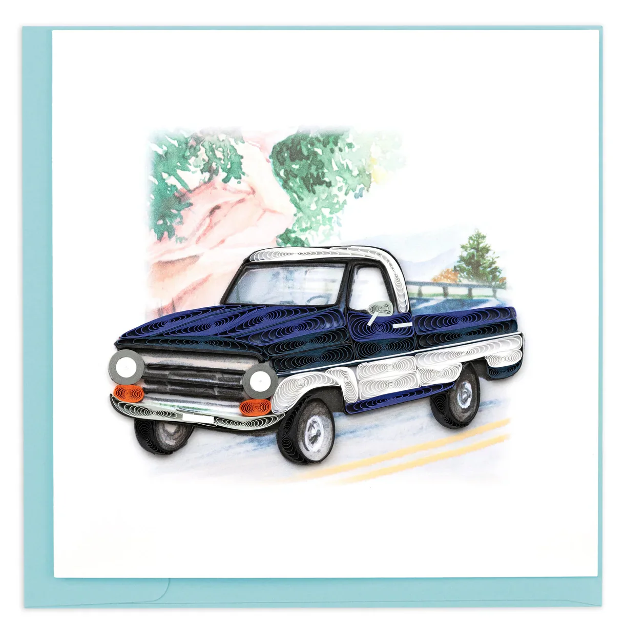 Quilling Card Pickup Truck (BL1399)