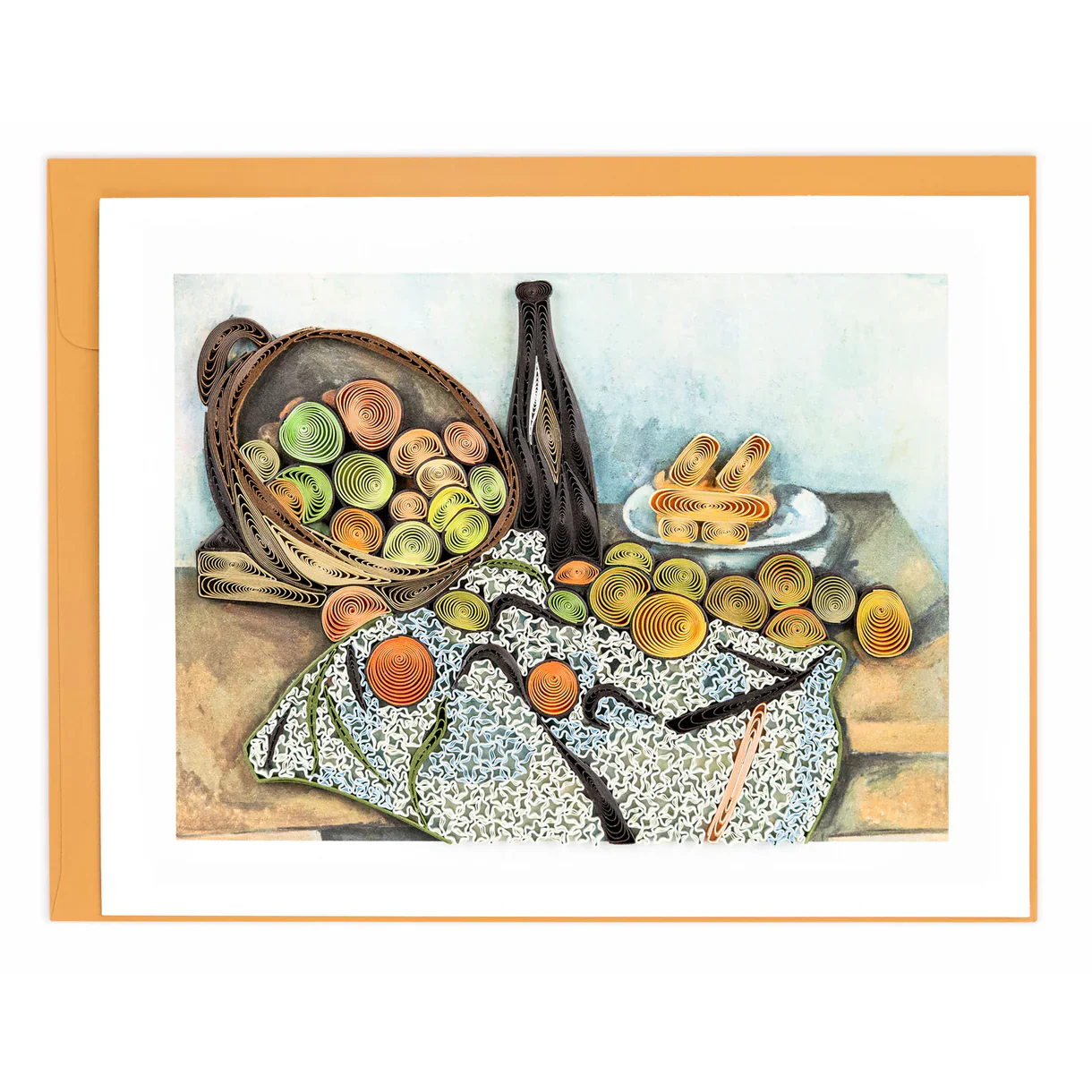 Quilling Card The Basket of Apples (AS0017)