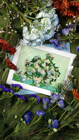Quilling Card Van Gogh Roses (AS00022) - Image 3